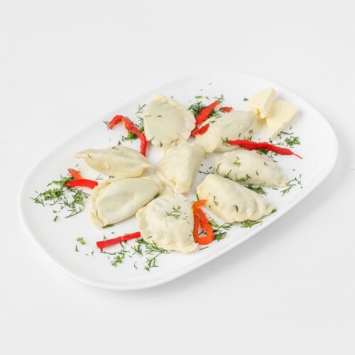 Pierogi ze szpinakiem i serem feta