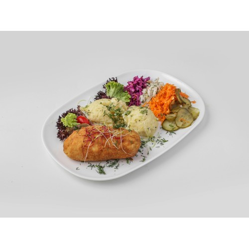 Kotlet De Volaille z serem i masłem