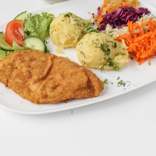 filet z piersi kurczaka w panierce