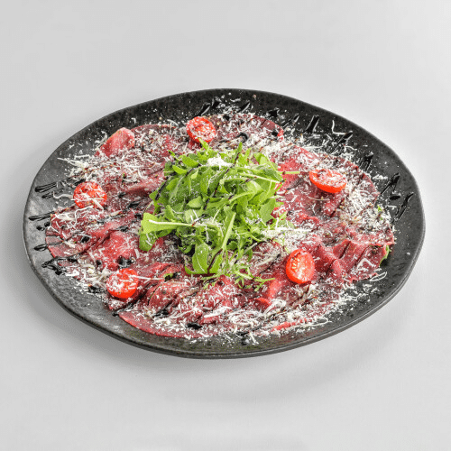 Carpaccio z polędwicy wołowej