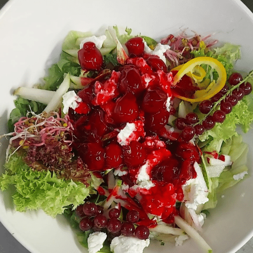 Sałatka z kozim serem 280g