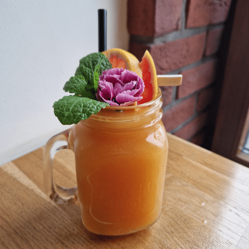 Sok wyciskany pomarańczowo-grejpfrutowy 0,4l