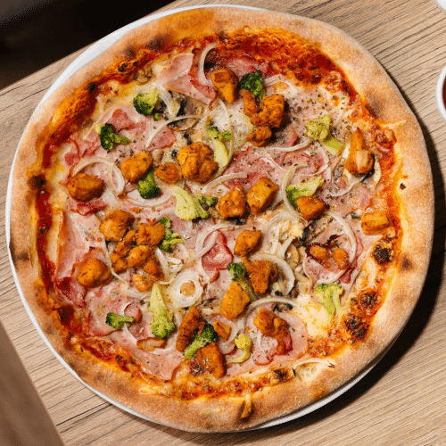 PIZZA FARMERSKA (32cm)