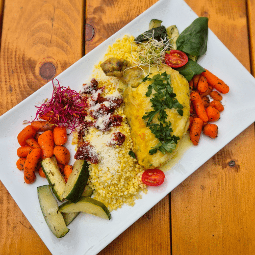 Kurczak w sosie limonkowo-miodowym