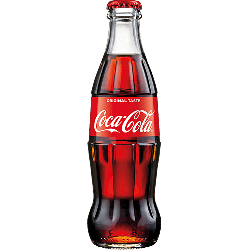 Coca Cola w szklanej butelce
