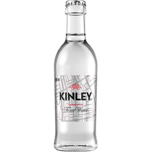 Tonik Kinley w szklanej butelce