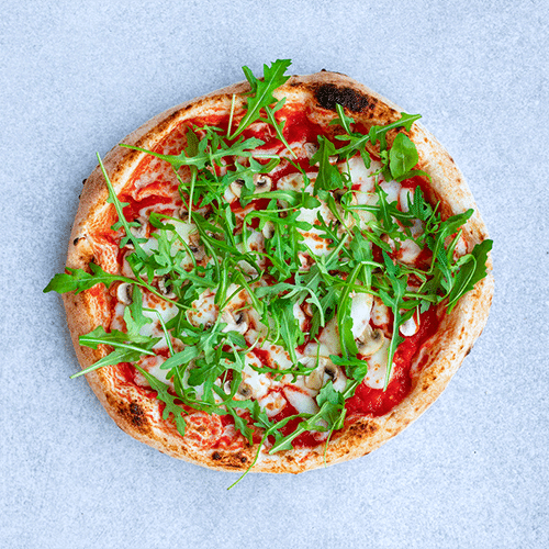 Pizza Funghi Rukola