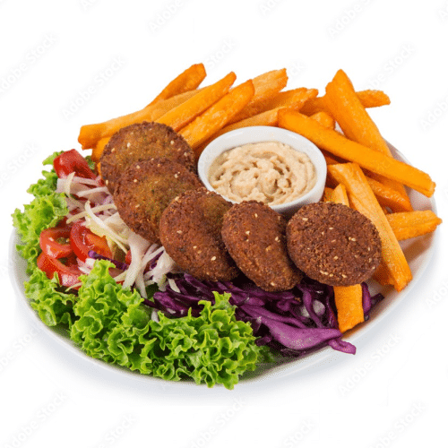 Falafel na talerzu mały