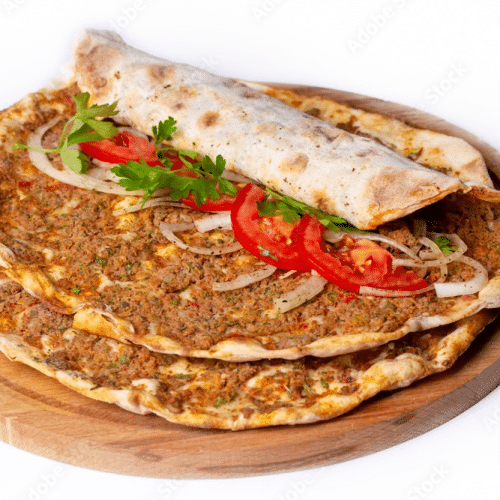 Lahmacun rollo z surówkami