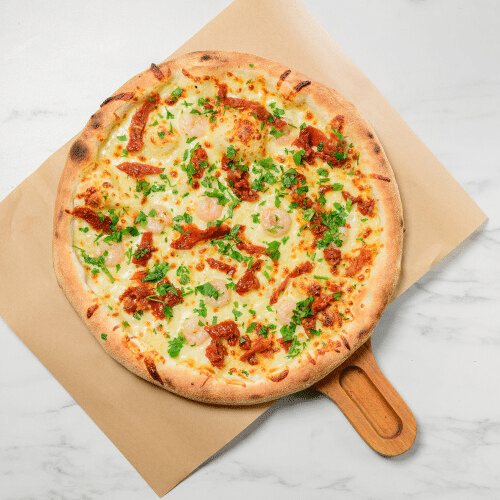 Pizza Biała Kreweta