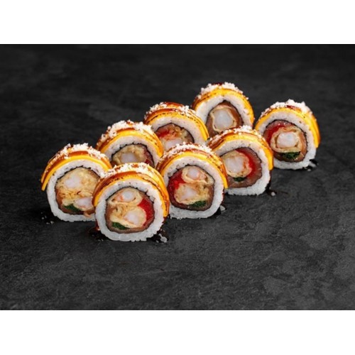 Cheddar Flame Roll 8 szt | 330gr