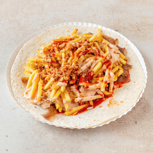 Tortilla z frytkami