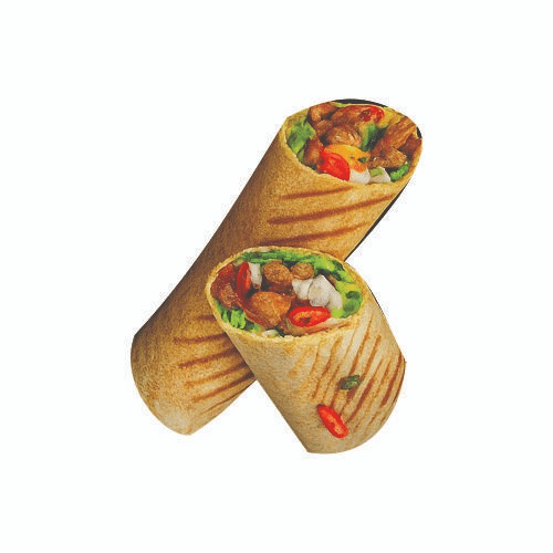 Tortilla falafel