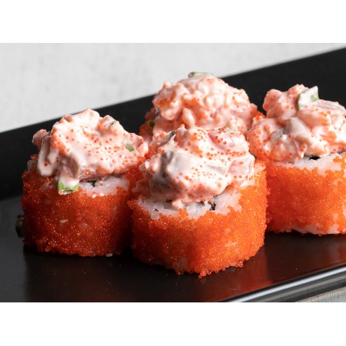 TOMYAM Z ŁOSOSIEM I KREWETKAMI 8 szt. 300g