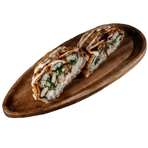 SUSHI BURGER Z KURCZAKIEM