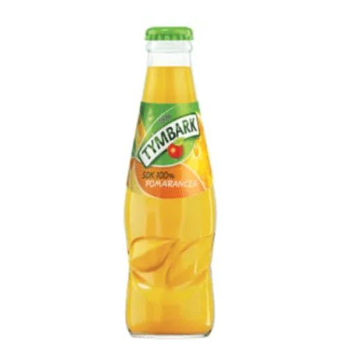 Sok pomarańcza butelka twist off Tymbark 200ml