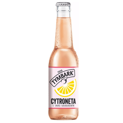 Tymbark Cytroneta Napój gazowany o smaku rabarbarowym 330 ml
