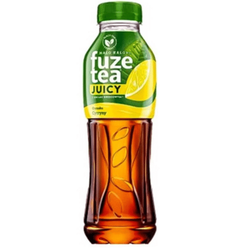 FuzeTea cytrynowa z czarną herbatą i trawą cytrynową 0,5l