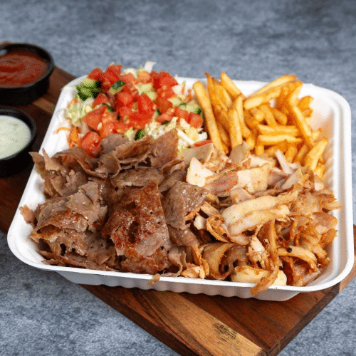 Mega talerz kebab