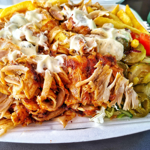 Talerz kebab