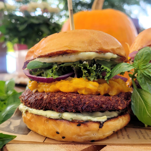 Burger miesiąca: Vege Pumpkin