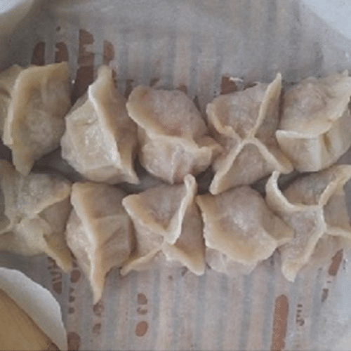 Jiaozi indyk i grzyby mun