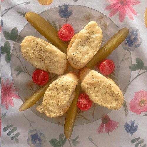 Pieczywo czosnkowe z serem