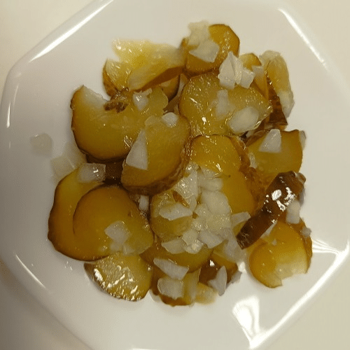 Sałatka z ogórków kiszonych