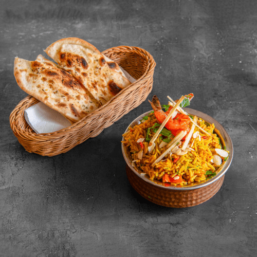 Krewetka Biryani