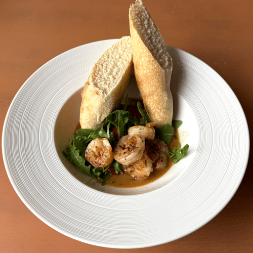 Krewetki z chorizo (5 szt.)