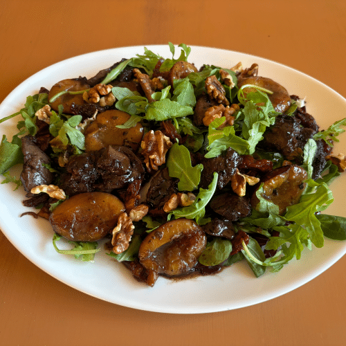 Sałatka z wątróbką