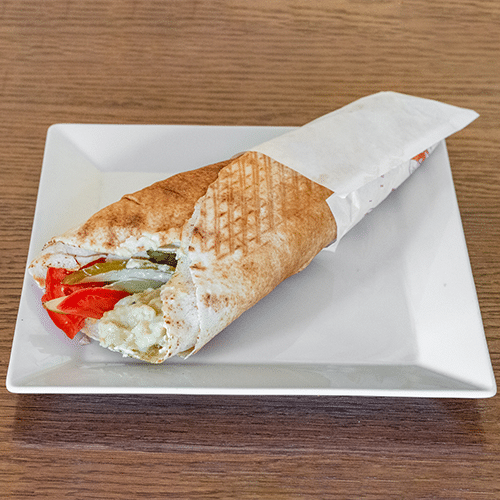 Kanapka Baba Ghanouz