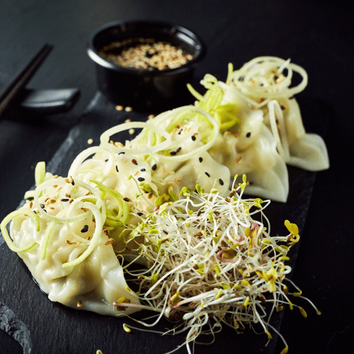 Pierożki gyoza z kurczakiem