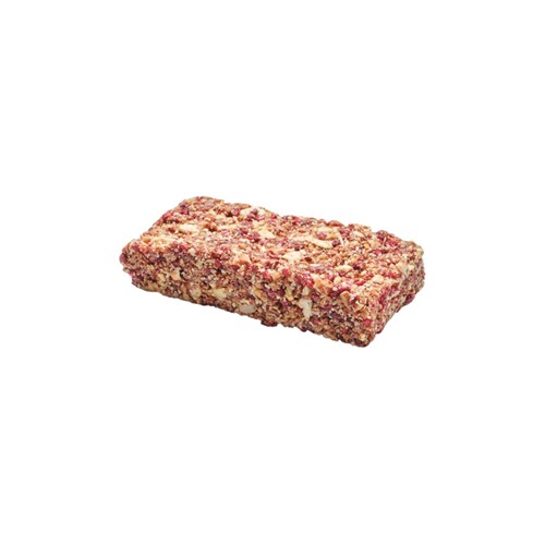 Wegański baton malinowo-migdałowy