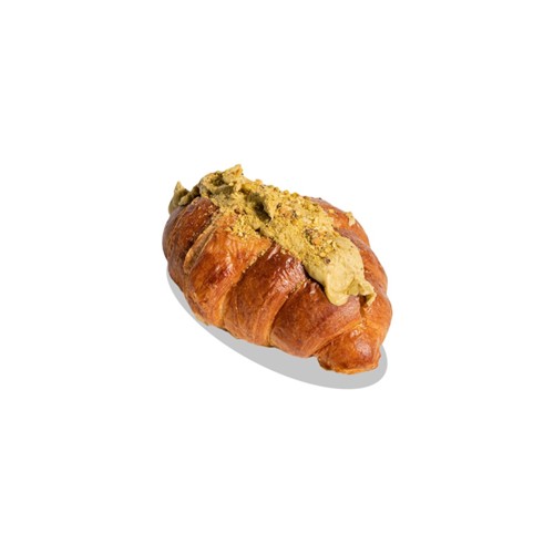 Croissant z kremem pistacjowym