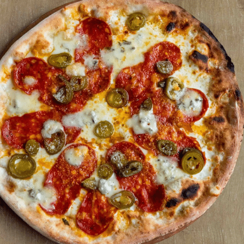 Pizza Bianca Piccante