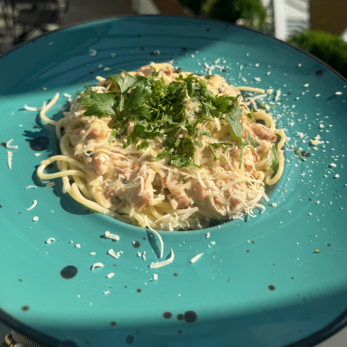 Spaghetti all'a Carbonara