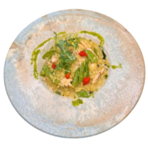 Risotto con salmone D/W