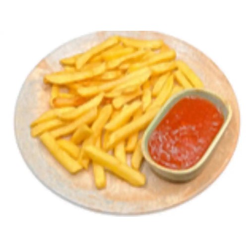 Frytki z sosem pomidorowym D /W