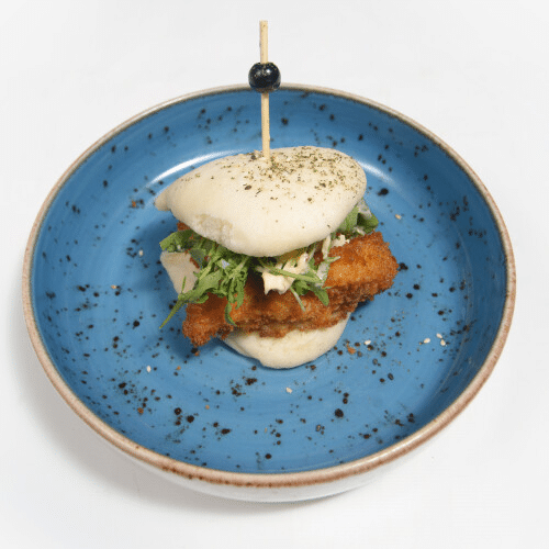 Bao burger z kurczakiem