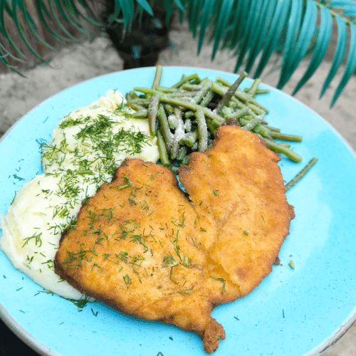 Kotlet drobiowy panierowany