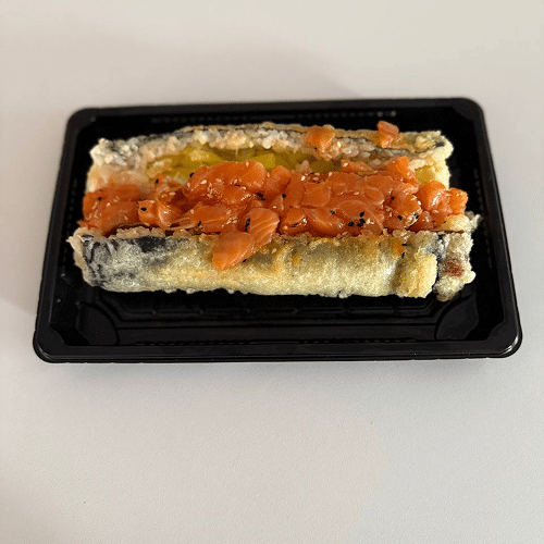 Burrito Sushi z tatar z łososia