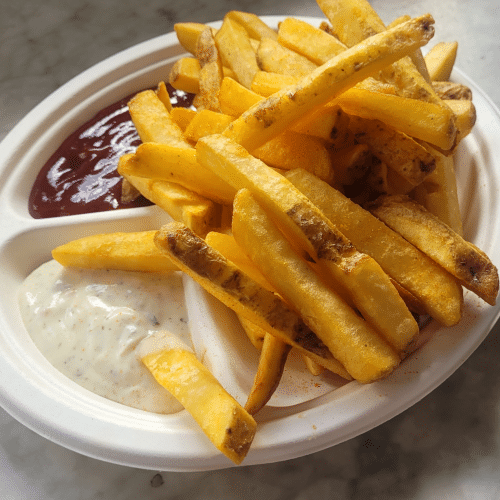 Frytki belgijskie ze skórką Mała porcja