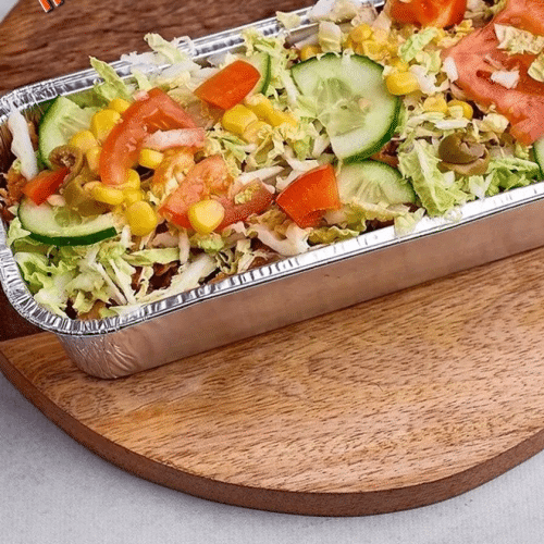Kapsalon duży z kapitańską karkówką
