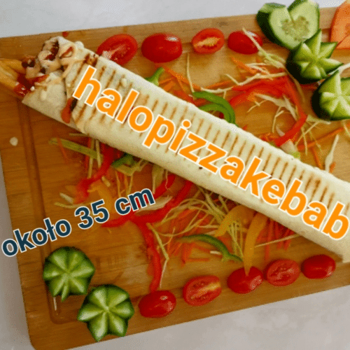 Tortilla Mega z podwójnym mięskiem I surówkami