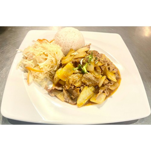 Wieprzowina z cebula