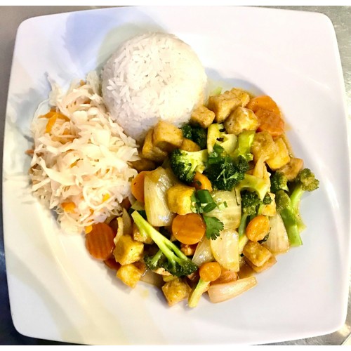 Tofu w sosie po Tajsku