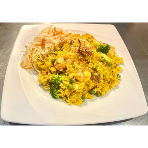 Ryż smażony z krewetkami