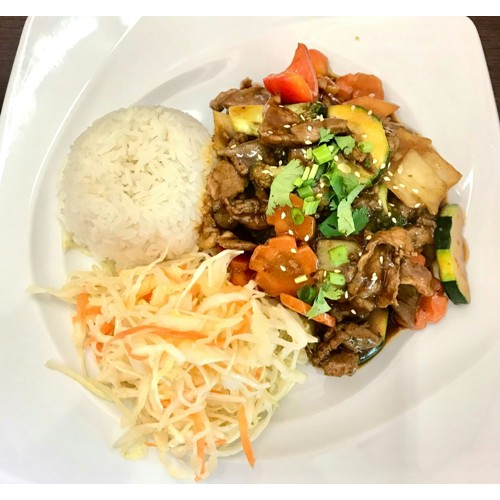 Wieprzowina z sezamem