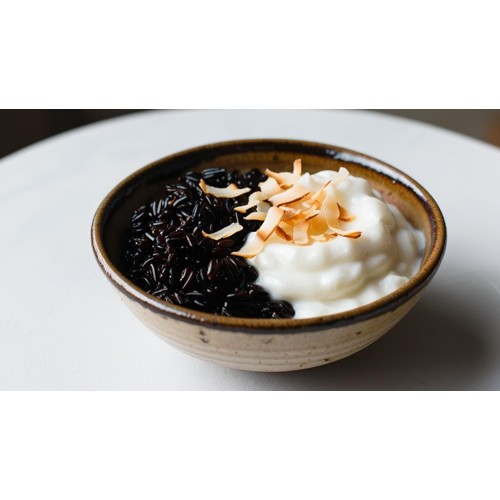 Jogurt z czarnym klejstym ryżem